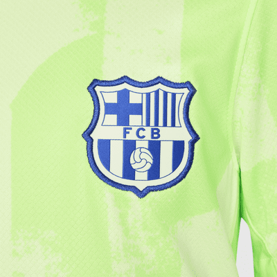 FC Barcelona 2024/25 Stadium Third Nike Replika-Fußballtrikot mit Dri-FIT-Technologie (ältere Kinder)