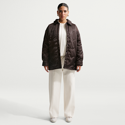 나이키 스포츠웨어 스우시 시리즈 여성 오버사이즈 퀼팅 샤킷