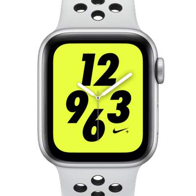 Apple Watch Nike+ Series 4 (GPS) mit Nike Sportarmband Open Box 40-mm-Sportuhr