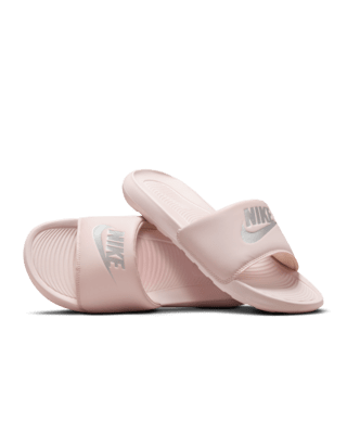 nike slippers womens pink