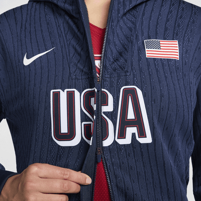 Chamarra de básquetbol Nike Dri-FIT ADV Game para mujer USA