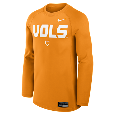 Tennessee Dugout Game Time Men's Nike Dri-FIT College Long-Sleeve T-Shirt