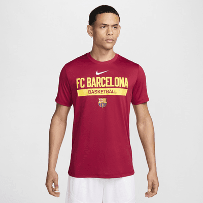 T-shirt de basket Nike Dri-FIT FC Barcelone Practice pour homme