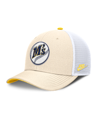 Мужские  Seattle Mariners Cooperstown Rise Nike Dri-FIT MLB Trucker Adjustable Hat
