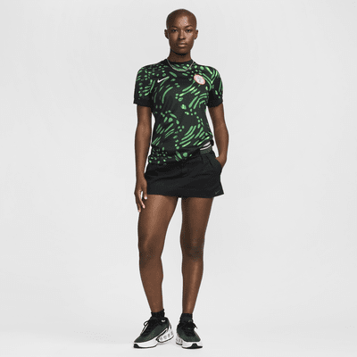 Segunda equipación Stadium Nigeria 2024/25 (Selección femenina) Camiseta de fútbol Replica Nike Dri-FIT - Mujer