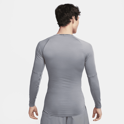 Nike Pro Men's Dri-FIT Tight Long-Sleeve Fitness Top. Nike SG