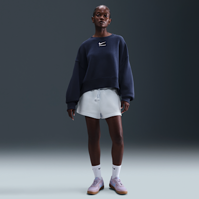 Maglia a girocollo oversize Nike Sportswear Phoenix Fleece – Donna