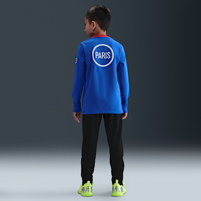 Paris Saint-Germain Academy Pro Third Older Kids' Nike Dri-FIT Total 90 Football Pre-Match Long-Sleeve Top