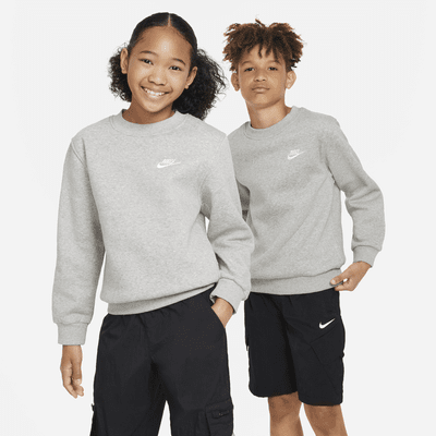 NIKE Sportswear Club Fleece Girls Sweatshirt - FOREST