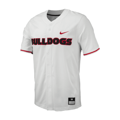 Jersey de béisbol universitario Nike Replica para hombre Georgia