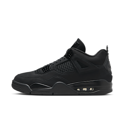 Air Jordan 4 Retro 'Black Cat' Men's Shoes