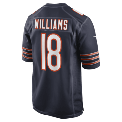 Jersey Nike de la NFL Game para hombre Caleb Williams Chicago Bears