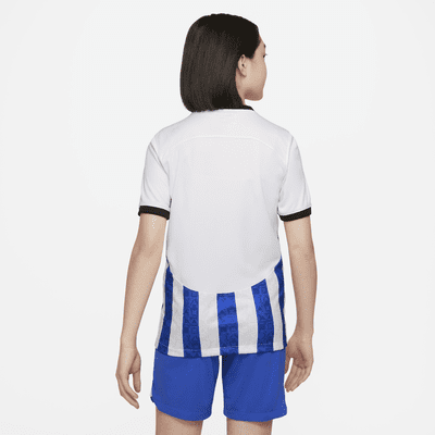 Hertha BSC 2022/23 Stadium Home Nike Dri-FIT Fußballtrikot für ältere Kinder