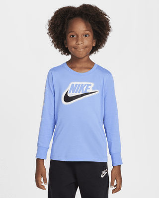 Детская футболка Nike Sportswear Powder Play Little Kids' Long Sleeve