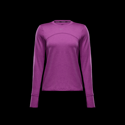 Playera de correr de cuello redondo para mujer Nike Dri-FIT Swift Element UV