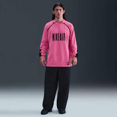 Playera de fútbol de manga larga para hombre Nike Air