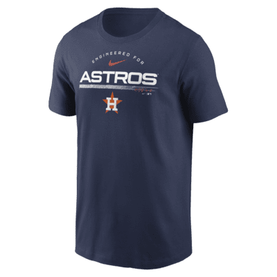 NIKE Houston Astros T-shirt MENS MEDIUM black red