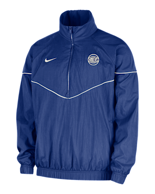 Мужская куртка New York Knicks Courtside Windrunner Nike NBA Anorak для бега