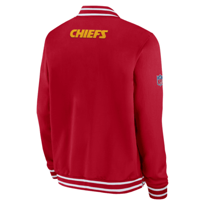 Nike Coach (NFL Kansas City Chiefs) Jaqueta bomber amb cremallera completa - Home