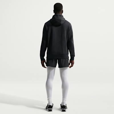 Sudadera con gorro sin cierre de halterofilia para hombre Nike