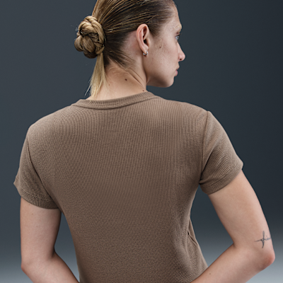 Nike Sportswear Women's Tight Ribbed Short-Sleeve T-Shirt