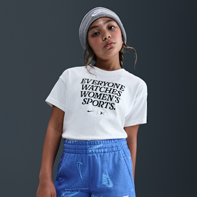 Shorts de French Terry para niños talla grande Nike Sportswear Club