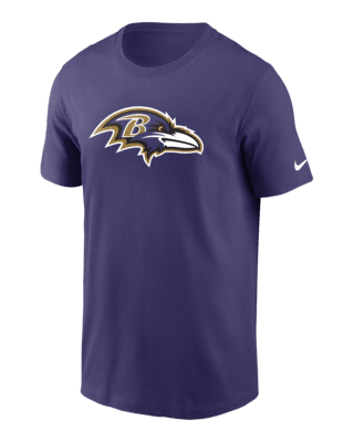 Nike Men's Baltimore Ravens Blitz Helmet T-Shirt - Purple - L Each