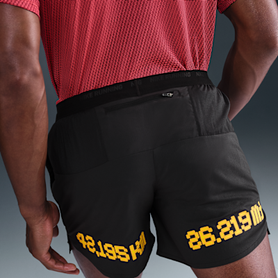 Nike Stride Dri-FIT løpeshorts med innershorts til herre (13 cm)