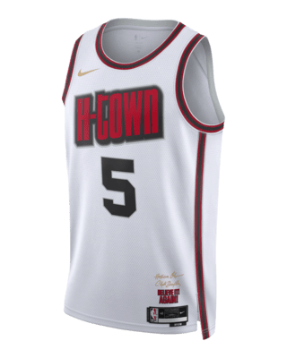 Мужские джерси Fred VanVleet Houston Rockets 2024/25 City Edition Nike Dri-FIT NBA Swingman Jersey