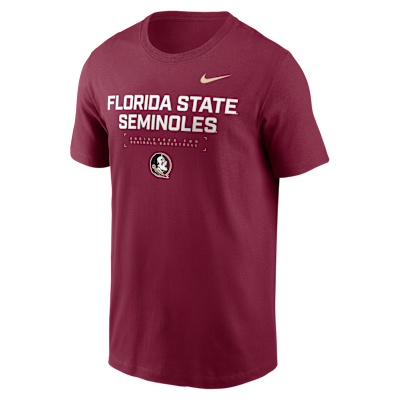 Florida State Courtside Basketball Men's Nike Dri-FIT College T-Shirt