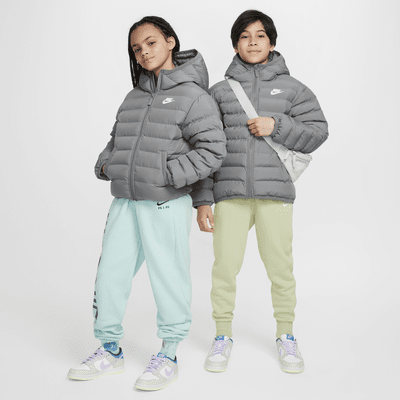 Nike Sportswear Lightweight Synthetic Fill Older Kids' Loose Hooded Jacket