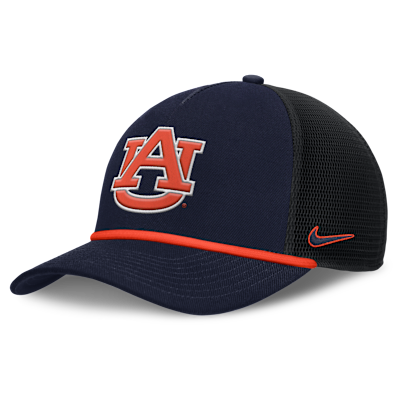 Auburn Primetime Rise Men's Nike College Trucker Adjustable Hat