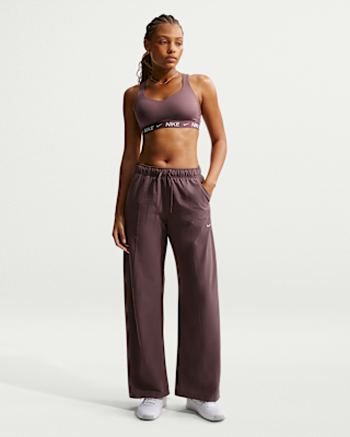 Женские  Nike One Dri-FIT Woven Wide-Leg Pants