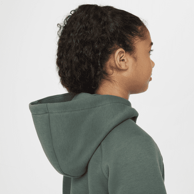 Nike Sportswear Tech Fleece Big Kids' (Girls') Full-Zip Hoodie