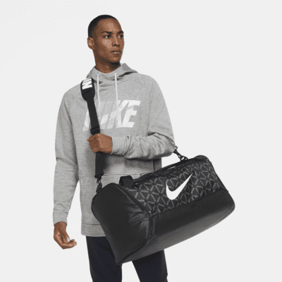  Nike Brasilia Training Duffel Bag, Versatile Bag with Padded  Strap and Mesh Exterior Pocket, Medium, Black/Black/White : Clothing, Shoes  & Jewelry