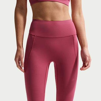 나이키 유니버사 여성 하이웨이스트 풀 렝스 노 프론트 심 레깅스