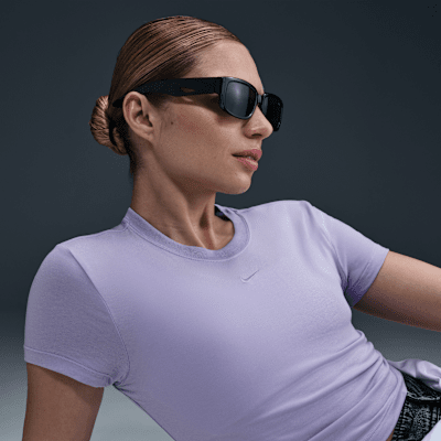 Playera cropped para mujer Nike Sportswear Chill Knit