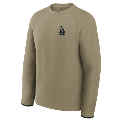 Los Angeles Dodgers Tech Fleece Men's Nike MLB Pullover Crew