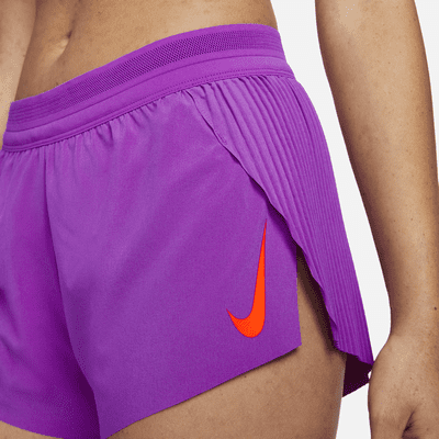 Nike aeroswift shorts purple Clearance