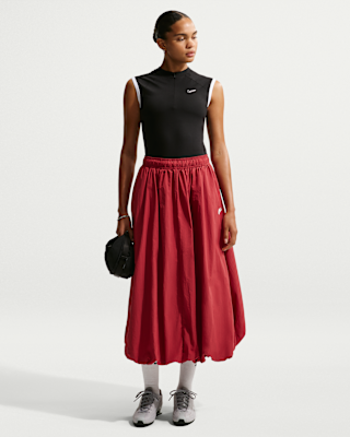 Женская юбка Nike Sportswear Windrunner Skirt для бега