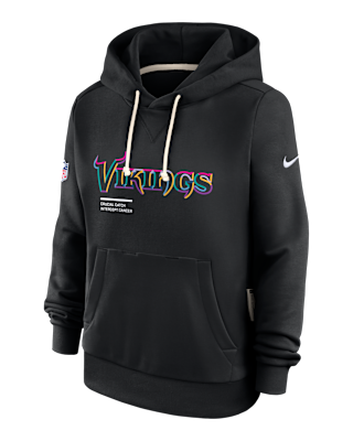 Женское худи Minnesota Vikings Crucial Catch Nike Dri-FIT NFL Pullover Hoodie