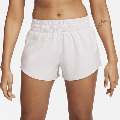 Nike One Women's Dri-FIT Mid-Rise 3" Brief-Lined Shorts