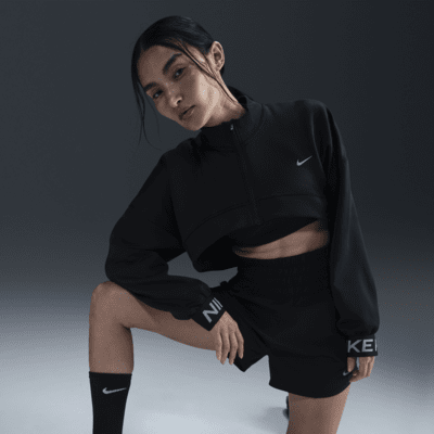 Sudadera de tejido Fleece para mujer Nike Pro