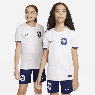 FFF 2023 Stadium Away Big Kids' Nike Dri-FIT Soccer Jersey