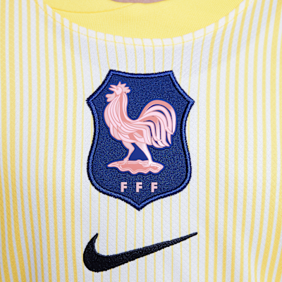 FFF 2025/26 Stadium Goalkeeper Older Kids' Nike Dri-FIT Football Replica Long-Sleeve Shirt