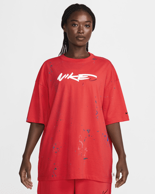 Женская футболка Nike Sportswear Breaking Oversized Short-Sleeve