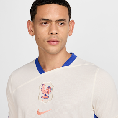 Segunda equipación Stadium FFF 2025 (selección femenina) Camiseta de fútbol Replica Nike Dri-FIT - Hombre