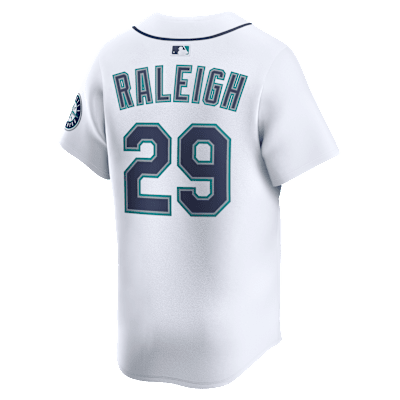 Jersey Nike Dri-FIT ADV de la MLB Limited para hombre Cal Raleigh Seattle Mariners