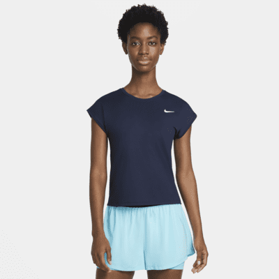 Nikecourt Dri Fit Victory Women S Short Sleeve Tennis Top Nike Gb