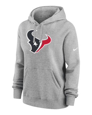 Женское худи Houston Texans Club Nike NFL Pullover Hoodie